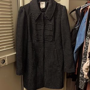 Women’s polka dot coat